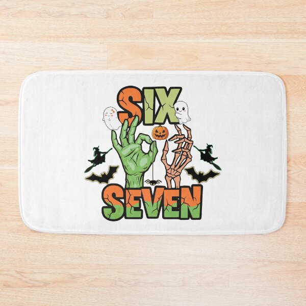 Item preview, Funny Halloween six seven meme witch skeleton hands retro spooky 67  meme designed and sold by ArtDesignTp.