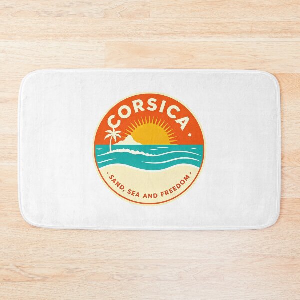 Item preview, Corsica Sand Sea Freedom – Mediterranean Island Travel Design designed and sold by VladisWorld.