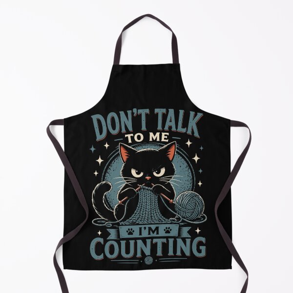 Item preview, Don't Talk To Me, I'm Counting Funny Knitting Humor designed and sold by gordonbwyashop.