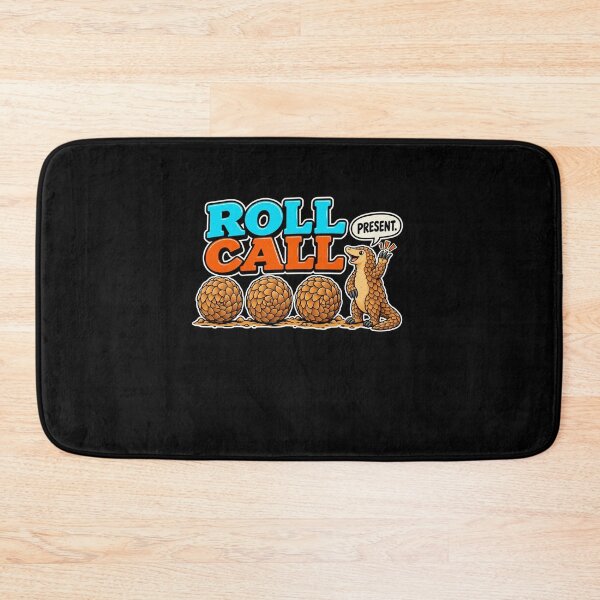 Item preview, Funny Pangolin Roll Attendance Call Pun Art designed and sold by elderberry.