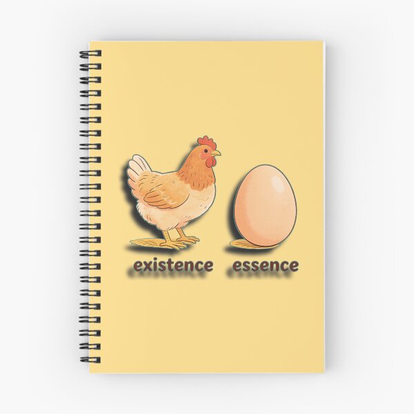 Item preview, Existence Precedes Essence Chicken/Egg Solution designed and sold by Cathedral of Curiosity.