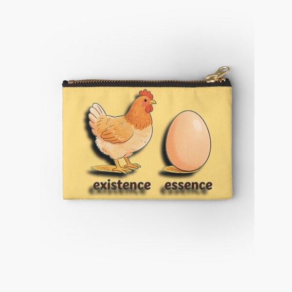 Item preview, Existence Precedes Essence Chicken/Egg Solution designed and sold by Cathedral of Curiosity.