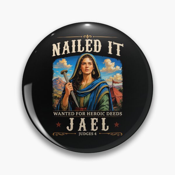 Item preview, Jael Nailed It 1200 BC Vintage Christian  designed and sold by ellapaintcoast.