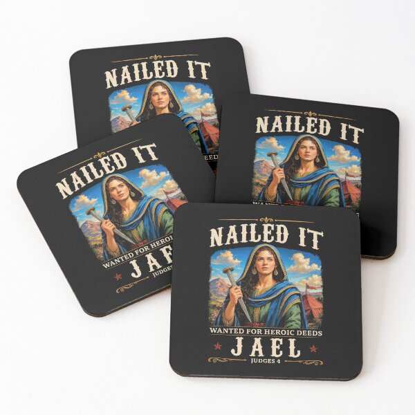 Item preview, Jael Nailed It 1200 BC Vintage Christian  designed and sold by ellapaintcoast.