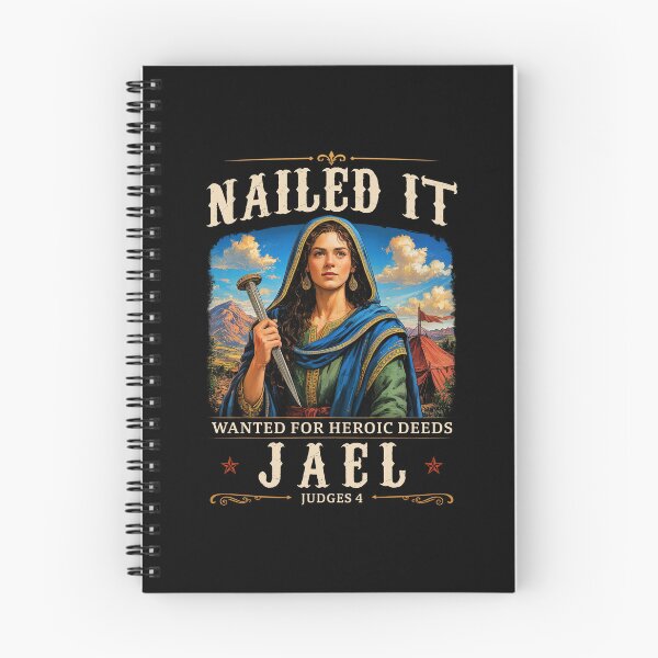 Item preview, Jael Nailed It 1200 BC Vintage Christian  designed and sold by ellapaintcoast.