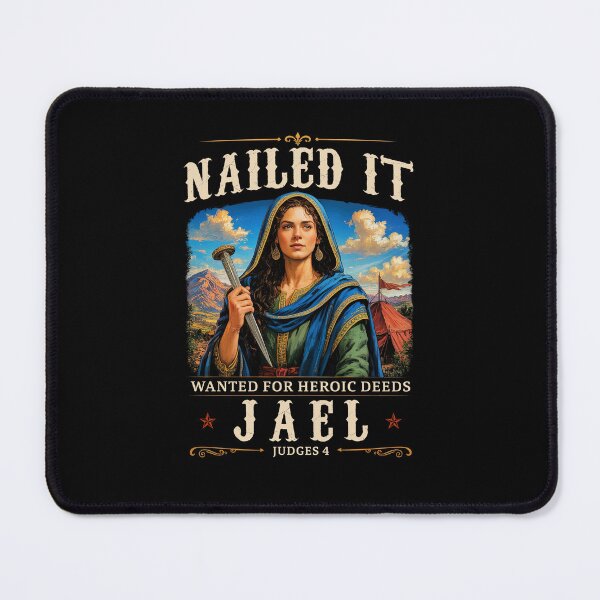Item preview, Jael Nailed It 1200 BC Vintage Christian designed and sold by ellapaintcoast.