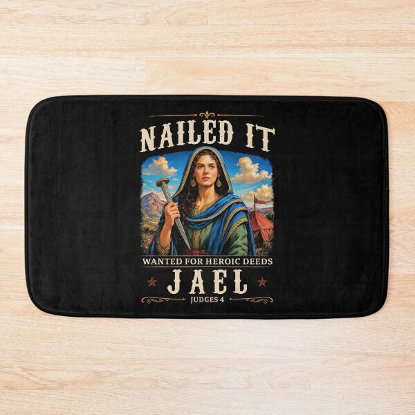 Item preview, Jael Nailed It 1200 BC Vintage Christian  designed and sold by ellapaintcoast.