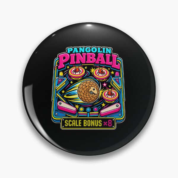 Artikelvorschau, Scale Bonus Pangolin Pinball entworfen und verkauft von elderberry.