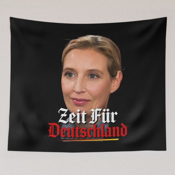 Item preview, Alice Weidel Zeit Fur Deutschland designed and sold by Flirt-Teez.
