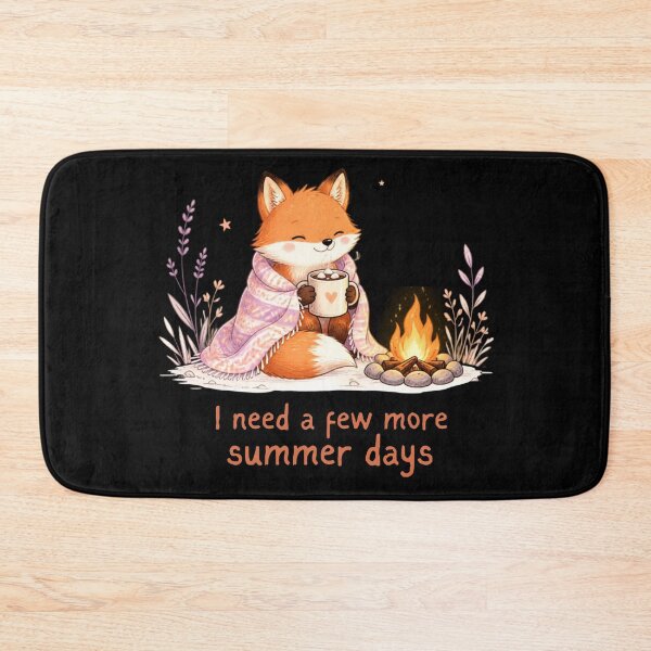 Item preview, I Need a Few More Summer Days Cozy Fox Camping designed and sold by T-version.