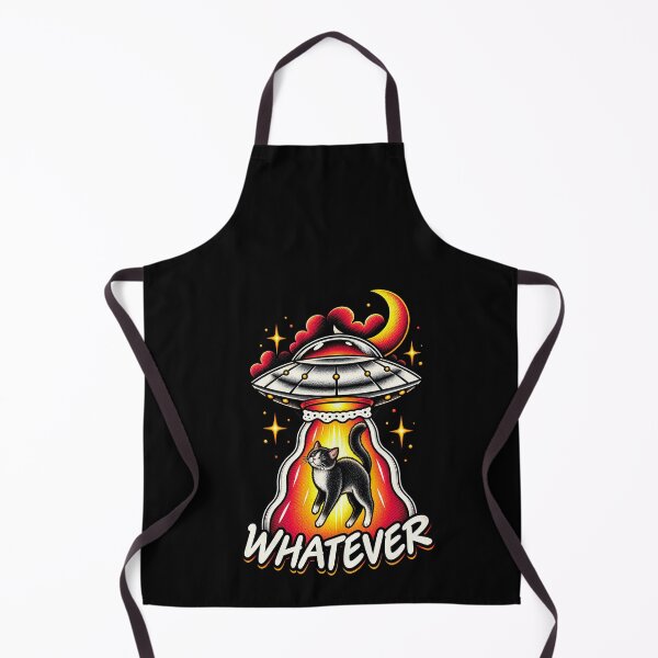 Item preview, Funny Whatever Spaceship Cat Art designed and sold by elderberry.