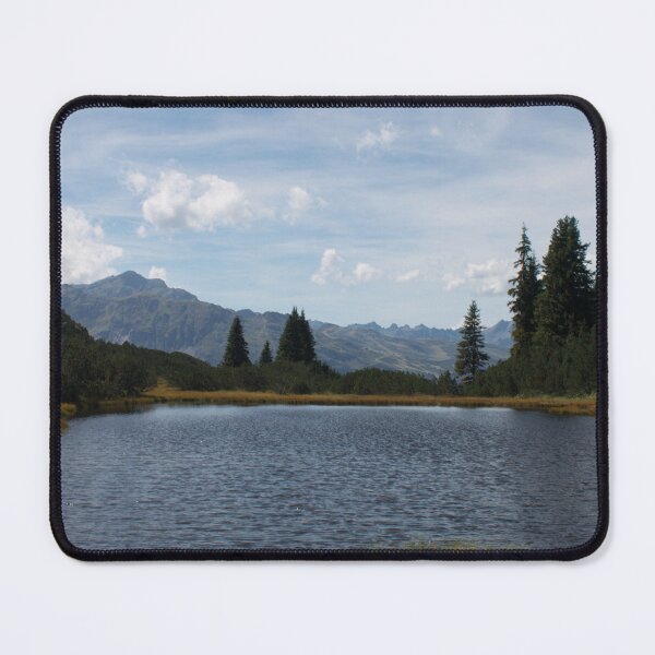 Item preview, A tranquil mountain lake nestled among the peaks designed and sold by rhosbahu.