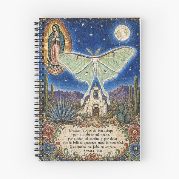 Item preview, Luna Moth Mexican Ex-Voto Folk Art designed and sold by newnomads-art.