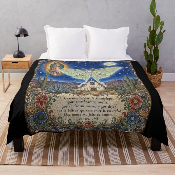 Item preview, Luna Moth Mexican Ex-Voto Folk Art designed and sold by newnomads-art.