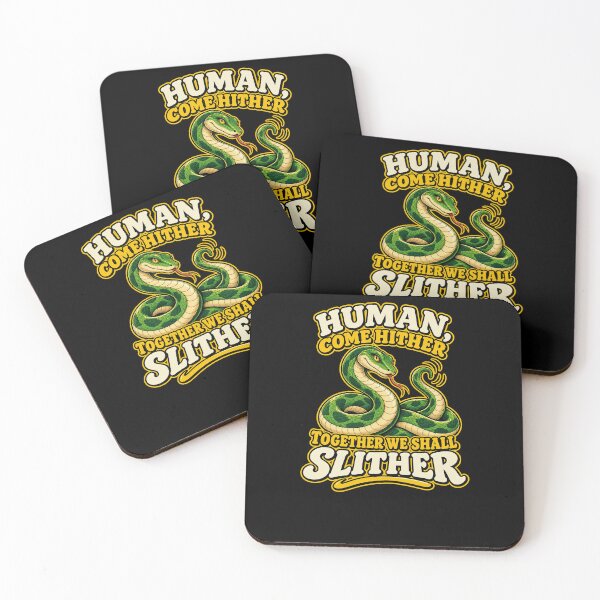 Item preview, Human Come Hither Slither With a Green Snake designed and sold by elderberry.