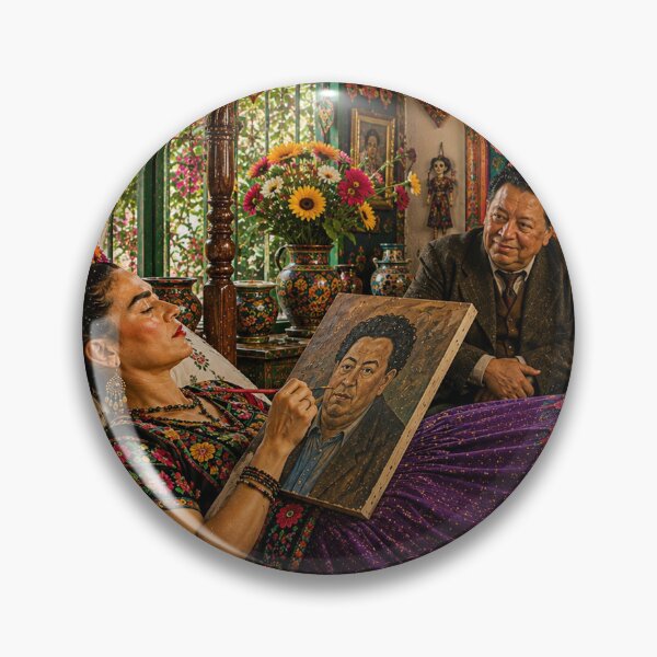 Item preview, Frida y Diego designed and sold by Muycote.