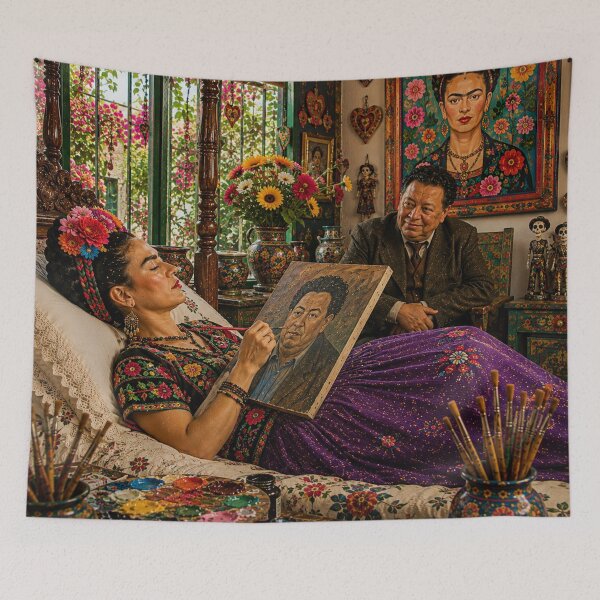 Item preview, Frida y Diego designed and sold by Muycote.