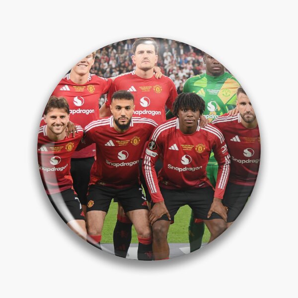 Artikelvorschau, Manchester United starting 11 UEFA 2025 Europa League Final  entworfen und verkauft von STFPhotoAgency.