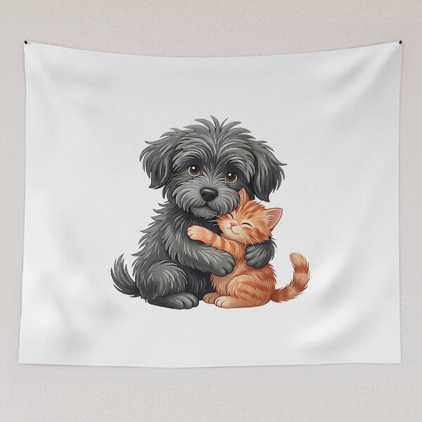 Item preview, Dog and cat designed and sold by ANVivid.