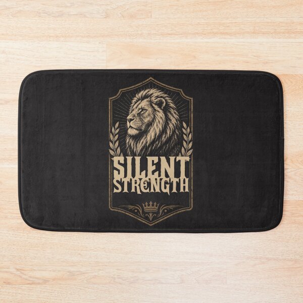 Item preview, Vintage Royal Lion Silent Strength Design designed and sold by Bennie Singh.
