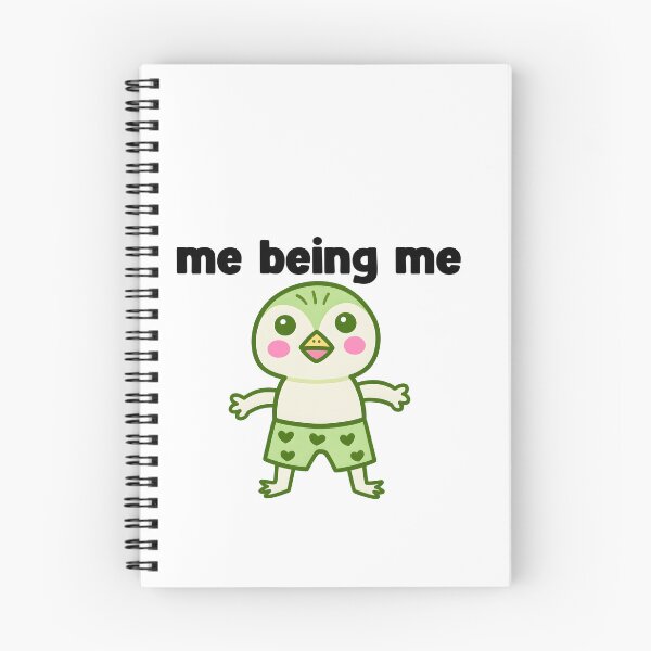 Item preview, me being me green penguin designed and sold by Rockveil Co..