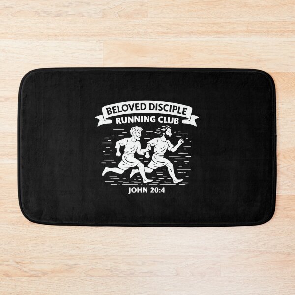 Item preview, Beloved Disciple Running Club | Christian Design | John 20:4 designed and sold by Christian by Grace.