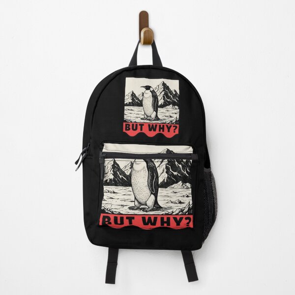 Item preview, funny penguin but why mountain nihilist meme designed and sold by ArtDesignTp.