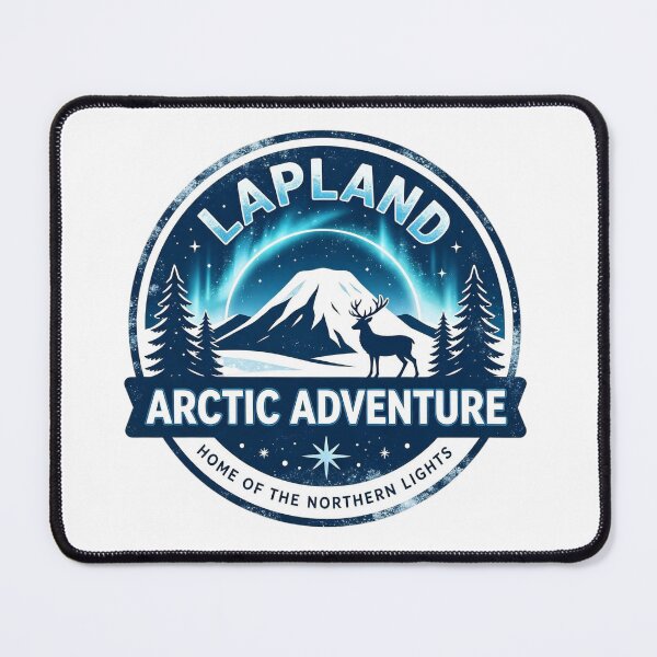 Item preview, Lapland Arctic Adventure – Northern Lights & Winter Travel Design designed and sold by VladisWorld.