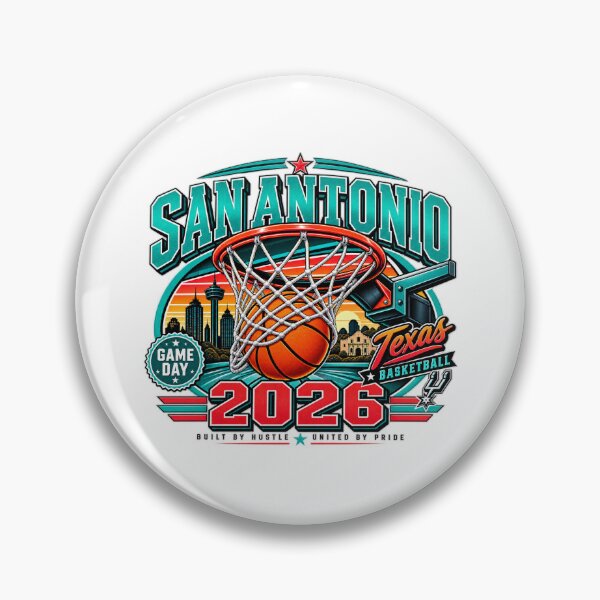 Artikelvorschau, Basketballteam der San Antonio Spurs entworfen und verkauft von PetalRadiant.