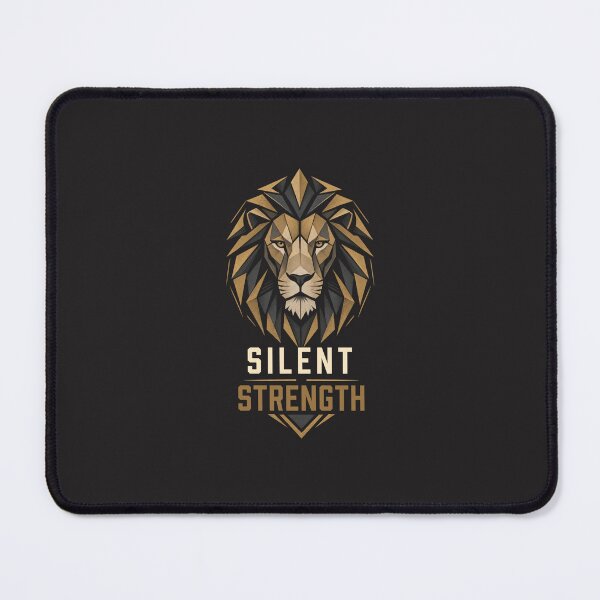 Item preview, Modern Polygonal Lion Head Typography Design designed and sold by Bennie Singh.