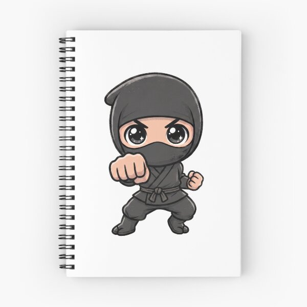 Item preview, Cute Chibi Ninja Punching designed and sold by VFXguy.