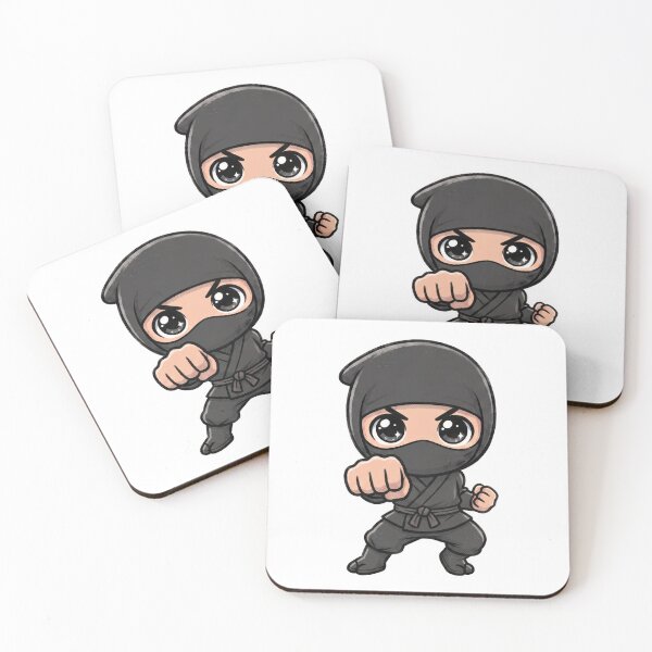 Item preview, Cute Chibi Ninja Punching designed and sold by VFXguy.