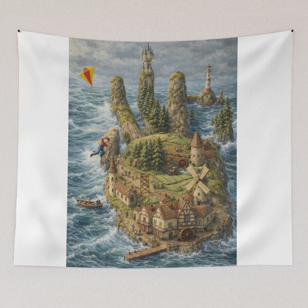 Item preview, In the palm of my hand enchanted island designed and sold by Jonsmartdesigns.