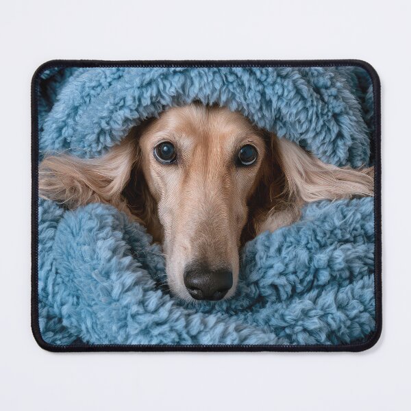 Item preview, Afghan Hound in Blanket 01 designed and sold by Elisabeth Lucas.