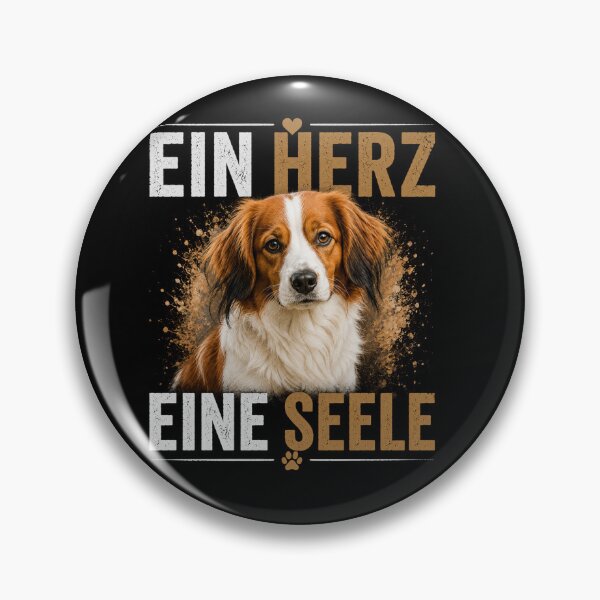 Item preview, Kooikerhondje – One Heart, One Soul | Dog designed and sold by ShirtGuyBlue.