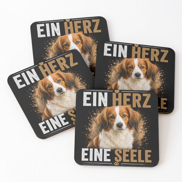 Item preview, Kooikerhondje – One Heart, One Soul | Dog designed and sold by ShirtGuyBlue.