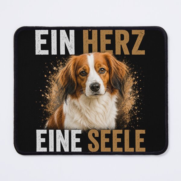Item preview, Kooikerhondje – One Heart, One Soul | Dog designed and sold by ShirtGuyBlue.
