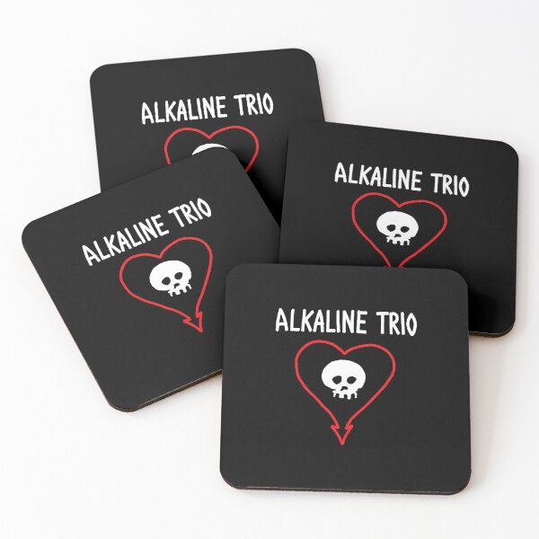 Item preview, Alkalines Trios Skull Hea rt Gothic Punk Band  designed and sold by MattenKranz.