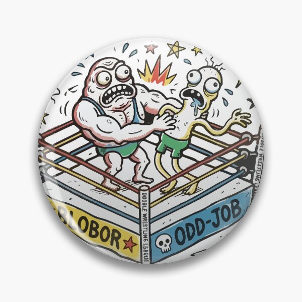 Item preview, Doodle Wrestling – Crazy Cartoon Bootleg designed and sold by Maria Garcia´s.