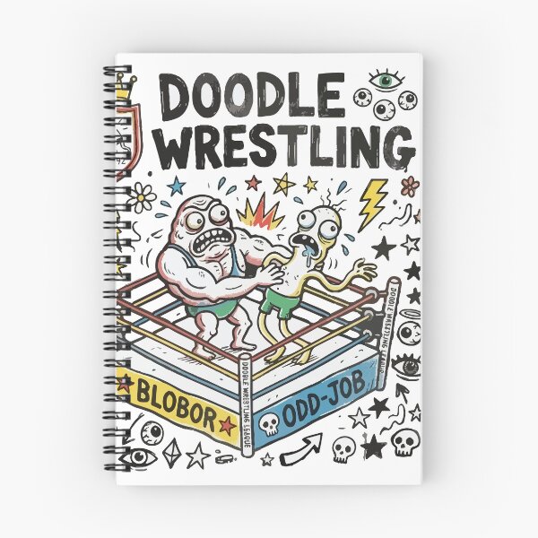 Item preview, Doodle Wrestling – Crazy Cartoon Bootleg designed and sold by Maria Garcia´s.