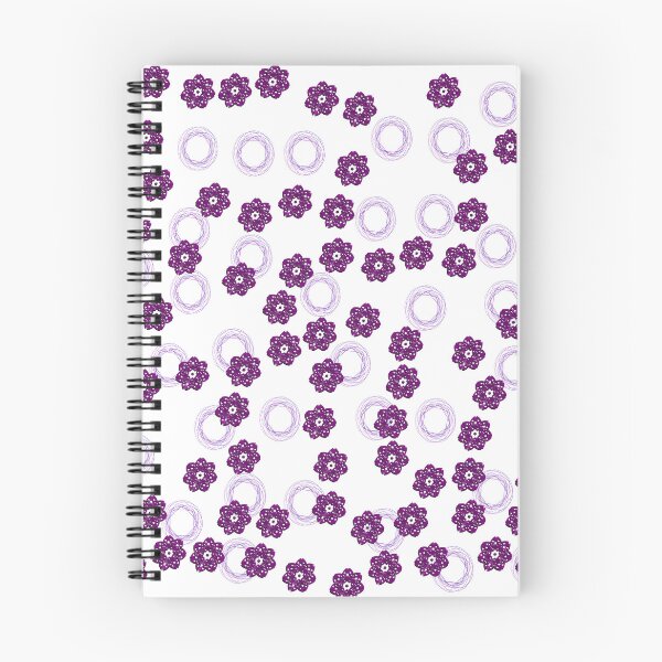 Item preview, Purple Flowers And Threads designed and sold by design2xstudio.