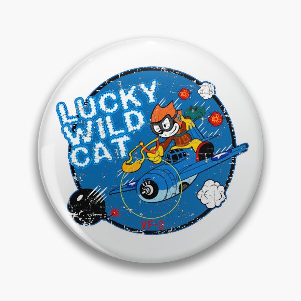 Artikelvorschau, VF-3 Lucky Wild Cat – Grunge-Stil entworfen und verkauft von pzd501.