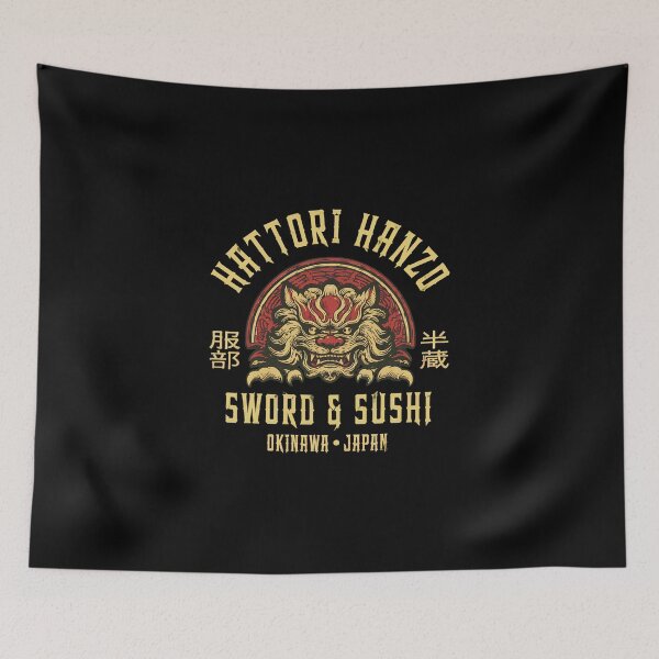 Item preview, Hattoris Hanzos Sword & Sushi Okinawa Japan -81 designed and sold by MaelyVeyran.