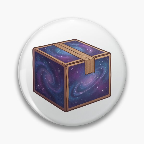 Item preview, Galaxy Box - Universe in a Cardboard Package Space Art designed and sold by yodaddydesigns.