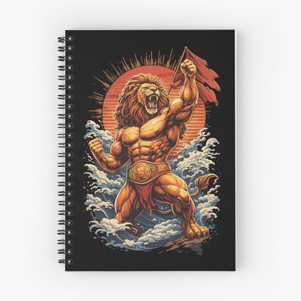 Item preview, Bodybuilder lion in victory pose – Gym & Strength designed and sold by Pineapple-Tree.