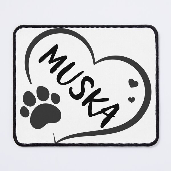 Item preview, Muska cat in a heart with a paw, great gift for dog or cat owners  designed and sold by OCS1337.