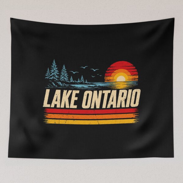 Item preview, Lake Ontario, Great Lakes Sunset designed and sold by BonKihote.