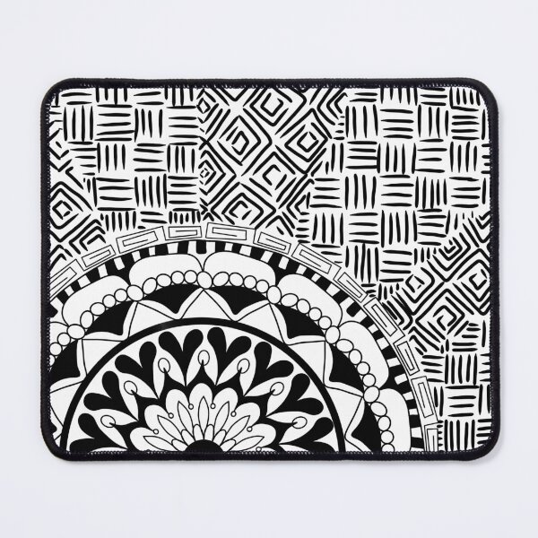 Item preview, Zentangle mandala designed and sold by Mohes-art.