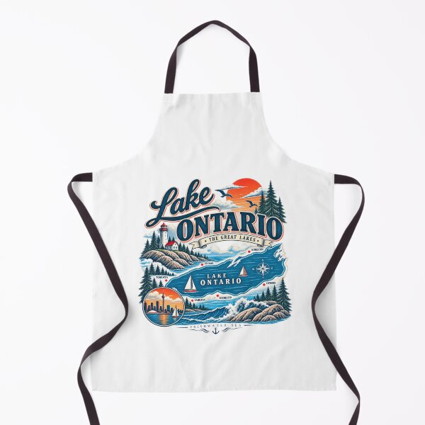 Item preview, Lake Ontario, Great Lakes Vintage designed and sold by BonKihote.