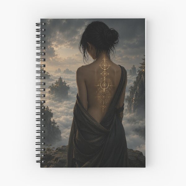 Item preview, Witch with Golden Tattoo designed and sold by litleelseart.